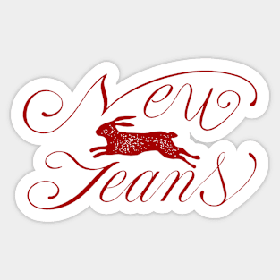 NewJeans Bunny New Jeans Sticker